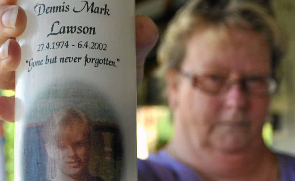 Anne Lawson just wants the photo of her late son returned. Anne Lawson just wants the photo of her late son returned.